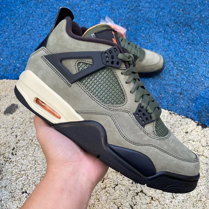 Air Jordan 4 Retro UNDFTD JBM351-M1 Green