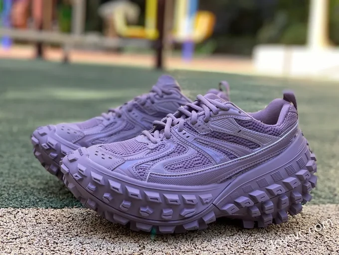 Balenciaga Defender Purple Sneakers