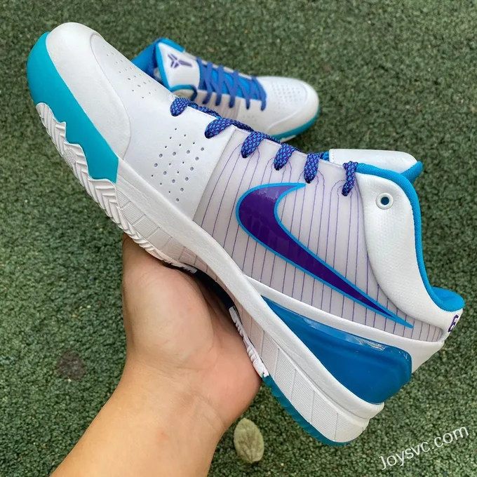 Nike Zoom Kobe 4 Draft Day - Blue White All-Star Basketball Shoes