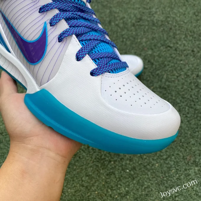 Nike Zoom Kobe 4 Draft Day - Blue White All-Star Basketball Shoes