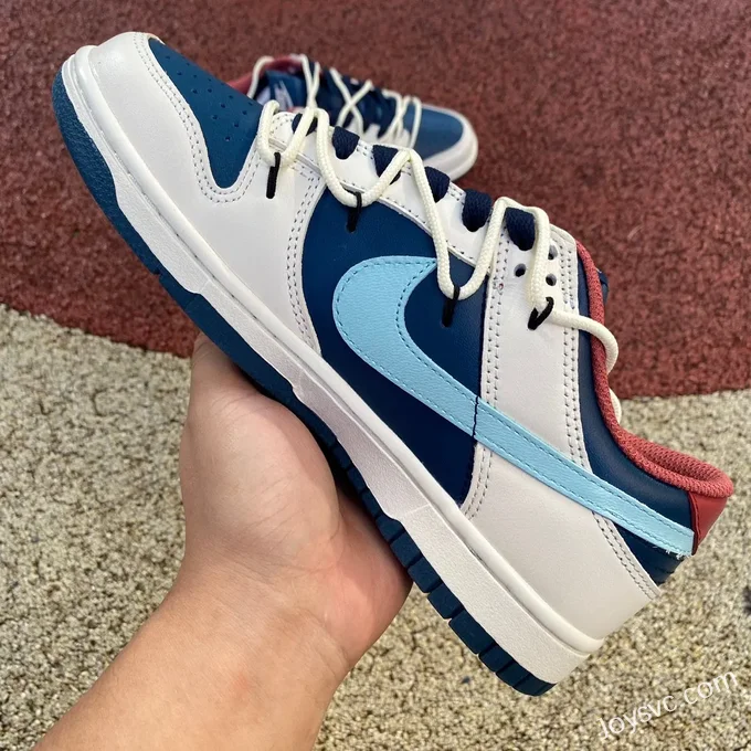 Nike Dunk Low White Blue Red DD1503-602