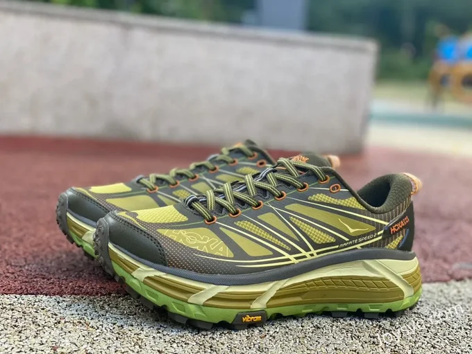 Hoka One One Mafate Speed 2 Yellow Green 1126851-DOGL