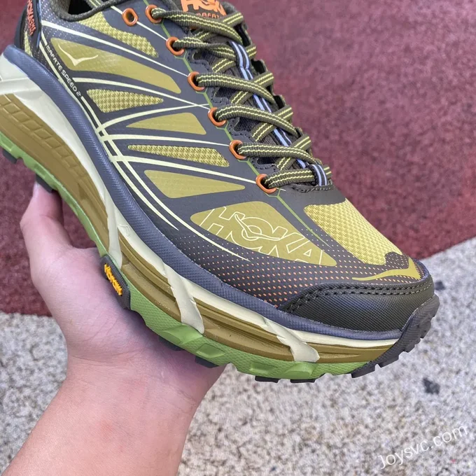 Hoka One One Mafate Speed 2 Yellow Green 1126851-DOGL