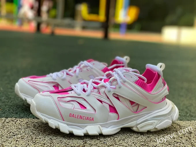 Balenciaga Triple S White Pink Sneakers