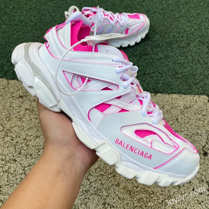 Balenciaga Triple S White Pink Sneakers