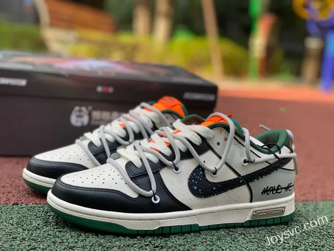 Nike Dunk Low Black White Grey Green DD1391-300