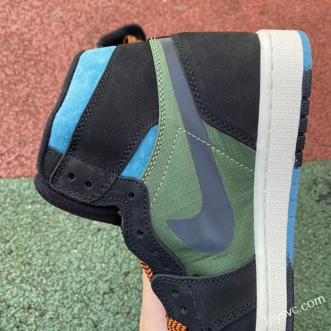 Air Jordan 1 High DB2889-003 Black Green Blue Gore-Tex Retro