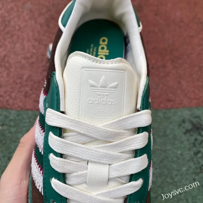 Adidas Samba Green Brown Retro Sneakers