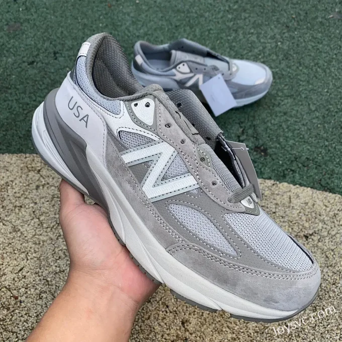 New Balance 990V6 Grey WTAPS Retro Running Shoes M990WT6