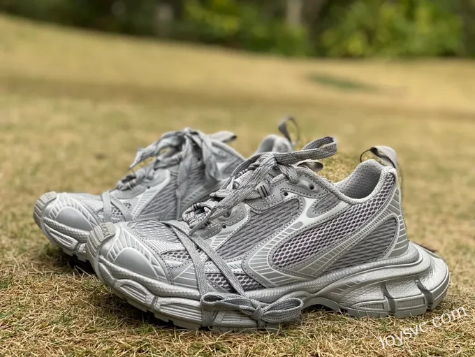 Balenciaga 3XL Grey 3M Reflective Pure Original Vintage Dad Shoes 2023