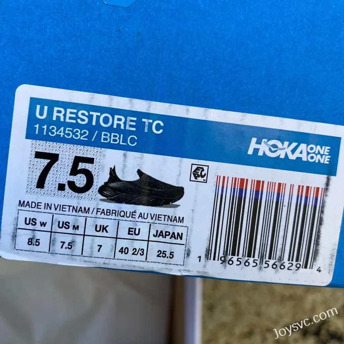 Hoka One One Restore TC Black