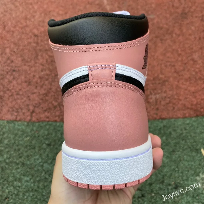 Air Jordan 1 Retro High Rust Pink 861428-101 White Black Pink