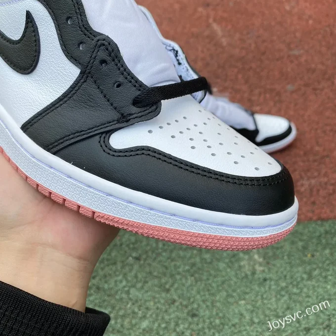 Air Jordan 1 Retro High Rust Pink 861428-101 White Black Pink