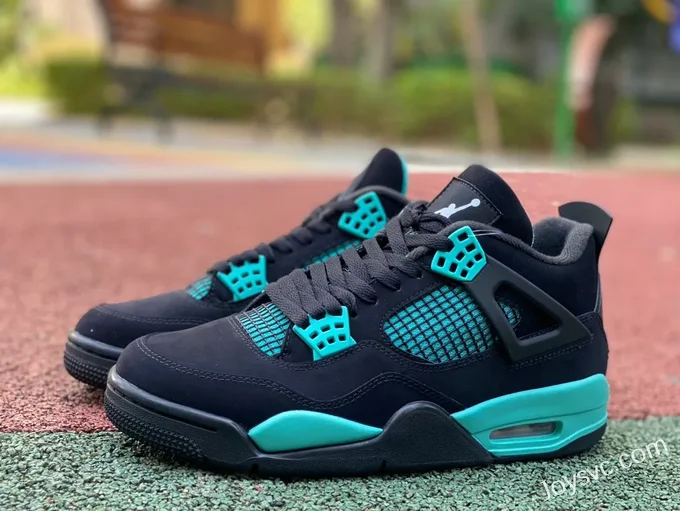 Tiffany & Co. x Air Jordan 4 DH6927-001 Black Green