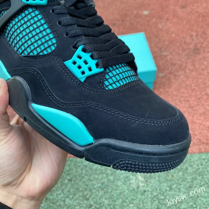 Tiffany & Co. x Air Jordan 4 DH6927-001 Black Green