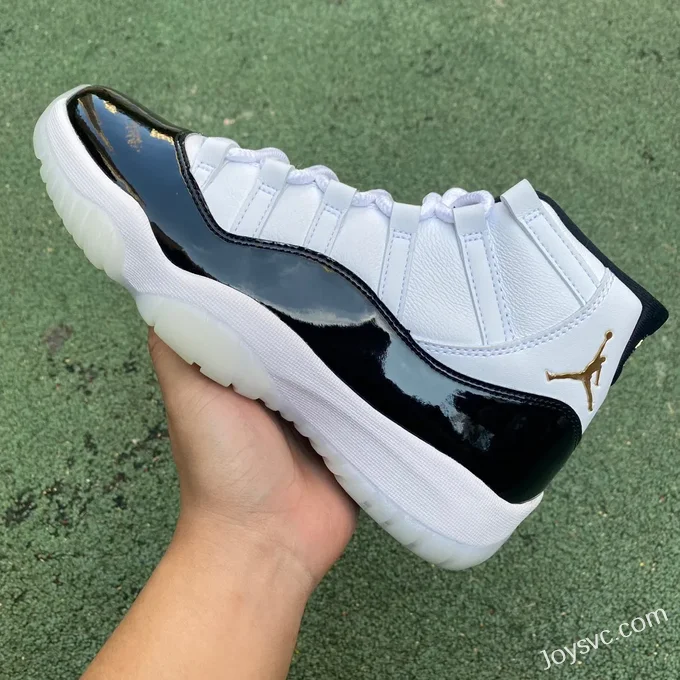 Air Jordan 11 DMP White Black Gold CT8012-170