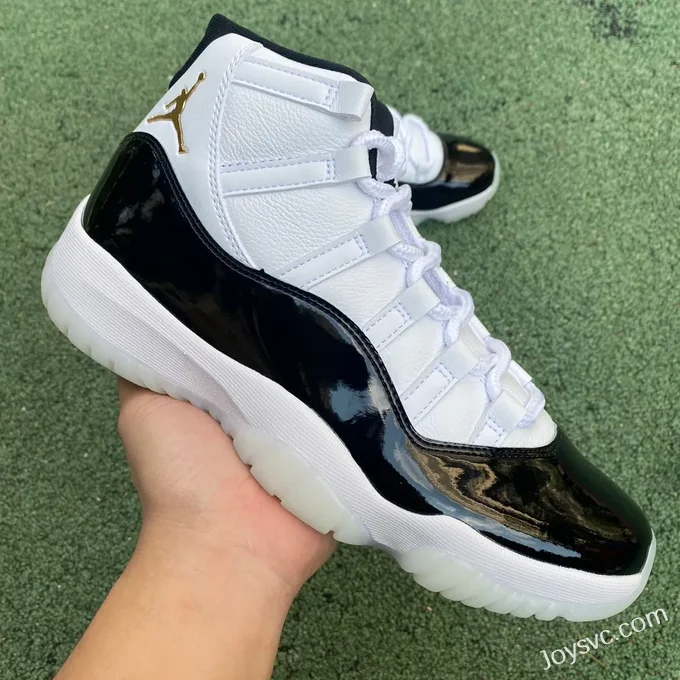 Air Jordan 11 DMP White Black Gold CT8012-170