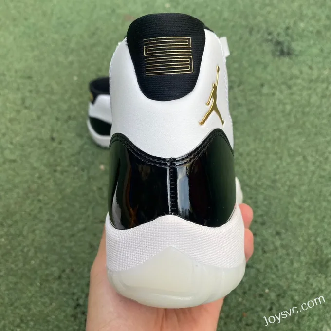 Air Jordan 11 DMP White Black Gold CT8012-170