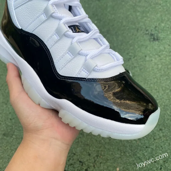 Air Jordan 11 DMP White Black Gold CT8012-170