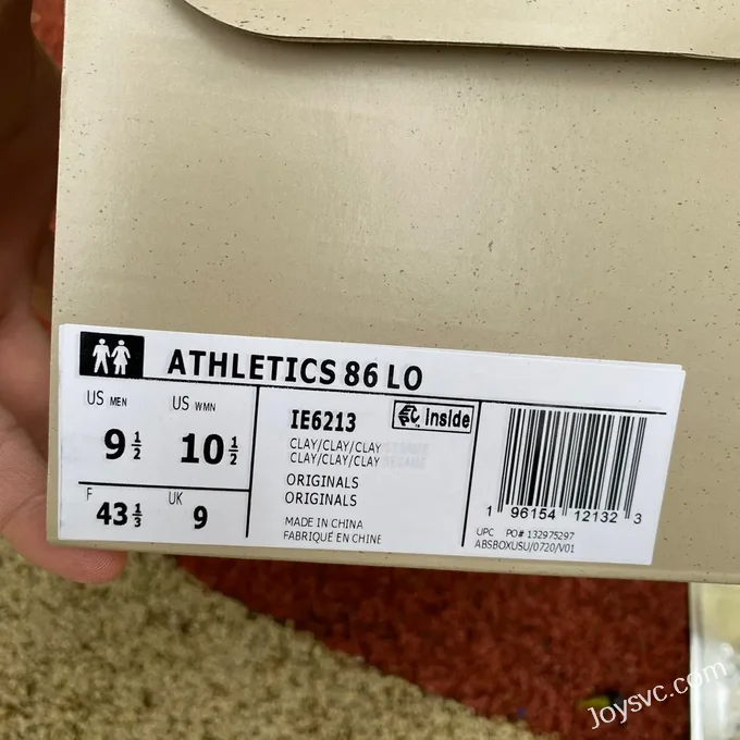 Fear of God x Adidas Athletics Rivalry 86 Low IE6213