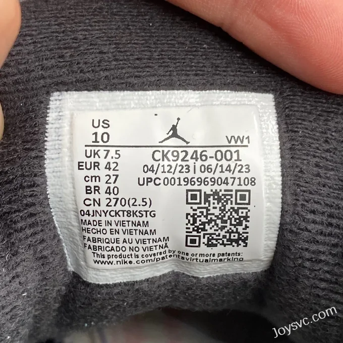 Air Jordan 3 CK9246-001 Black White