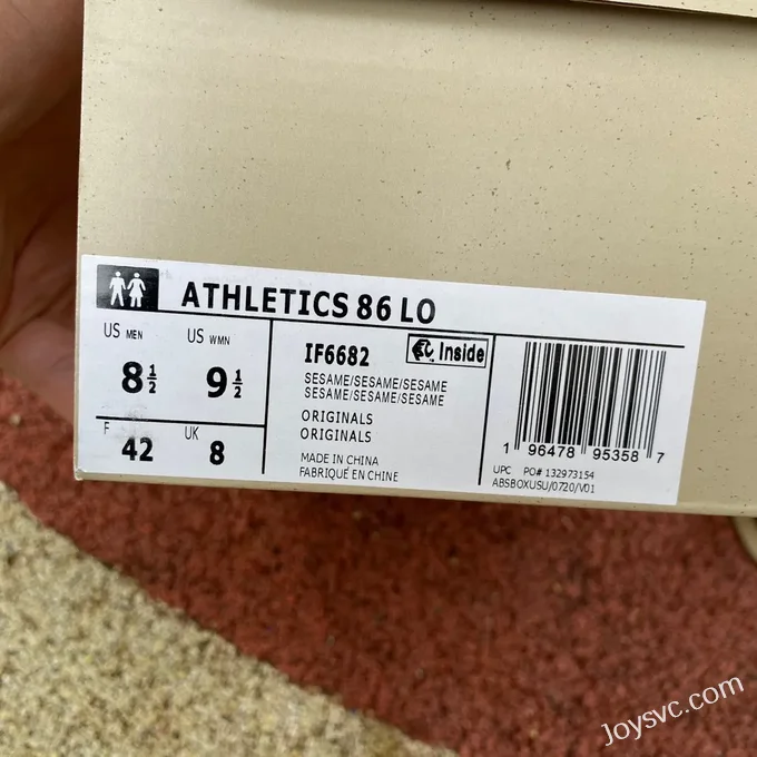 Fear of God x Adidas Athletics Rivalry 86 Low IE6682