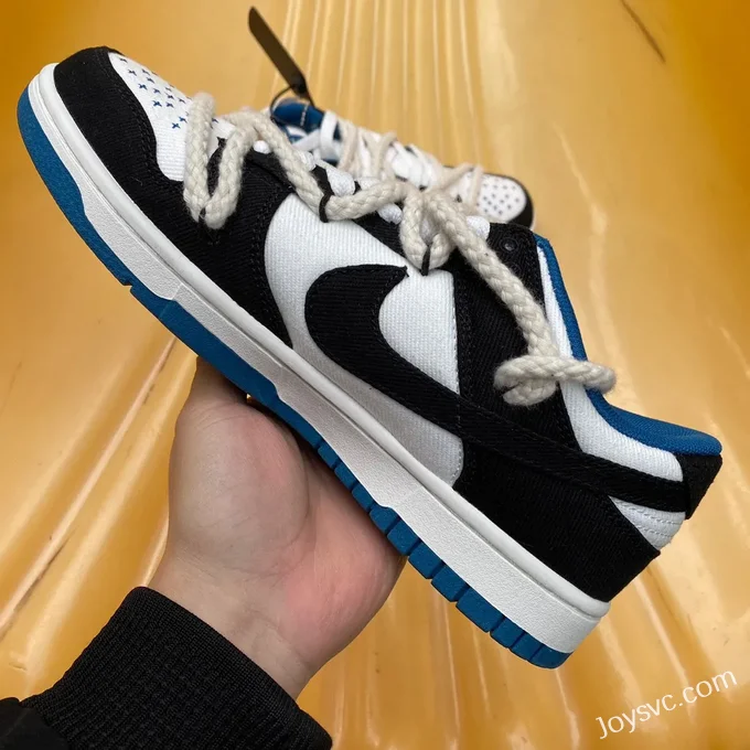 Nike Dunk Low Retro Black Deconstructed Graffiti DV0834-101