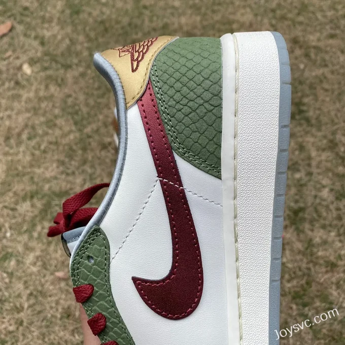 Air Jordan 1 FN3727-100 CNY Dragon Year White Green Red