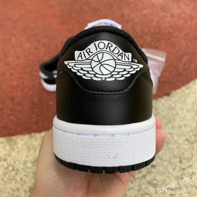 Air Jordan 1 Low CZ0790-110 Black White Retro