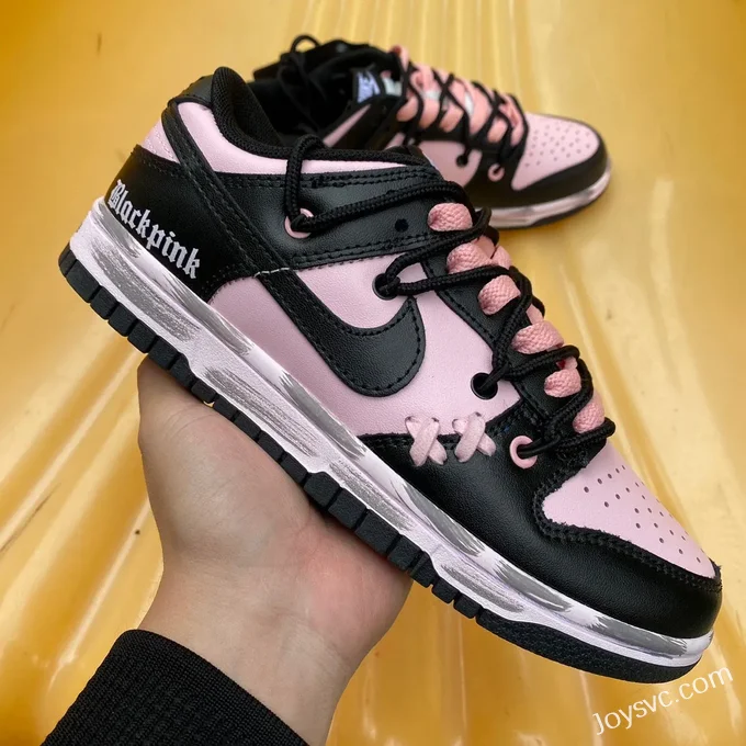 Nike Dunk Low OKHR Double XX Black Pink CW1590-100