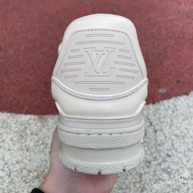 Louis Vuitton Trainer Beige Yellow Grey