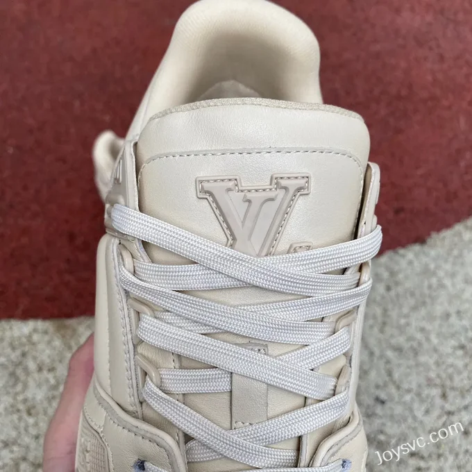 Louis Vuitton Trainer Beige Yellow Grey