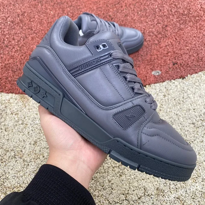 Louis Vuitton Trainer Purple Grey