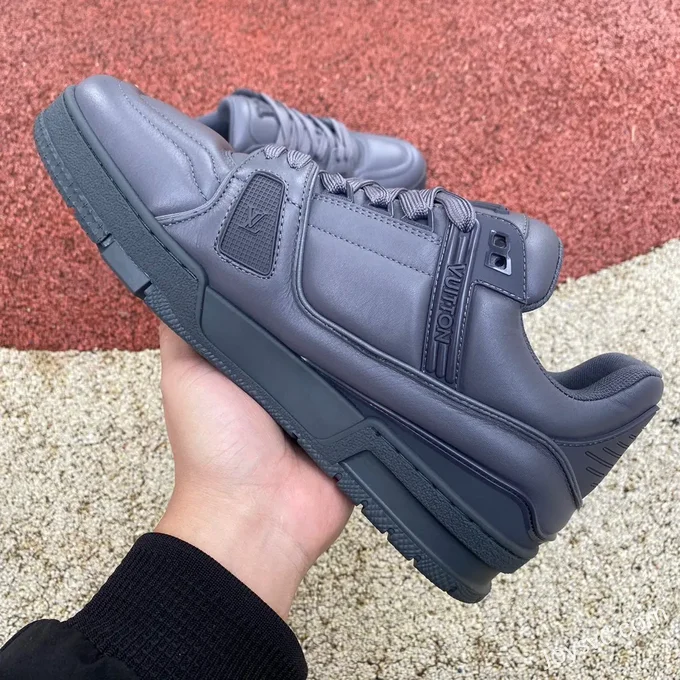 Louis Vuitton Trainer Purple Grey