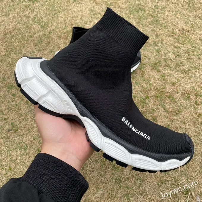 Balenciaga Black White Sock Vintage Dad Shoes