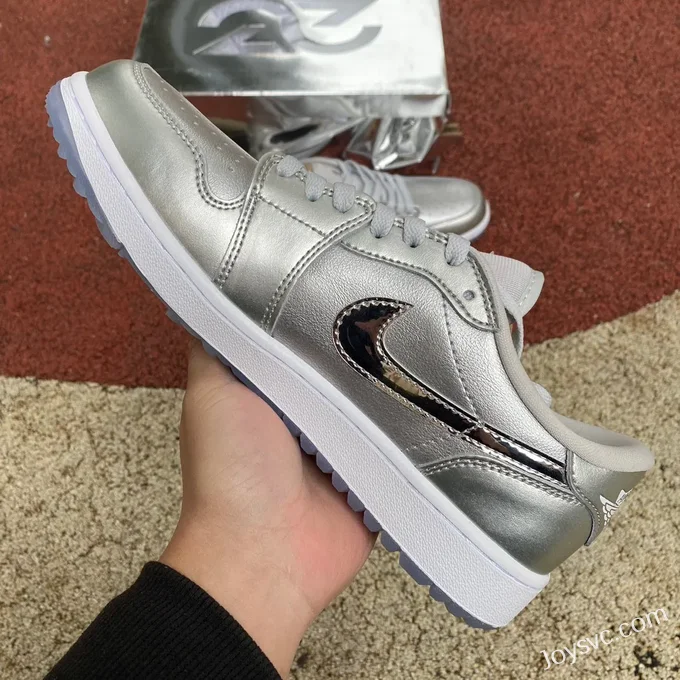 Air Jordan 1 Low Golf FD6848-001 Silver