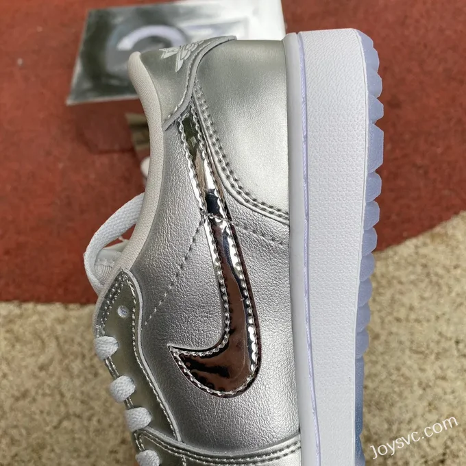 Air Jordan 1 Low Golf FD6848-001 Silver