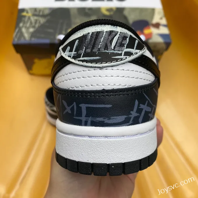 Nike Dunk Low BIGNIU City Theme GS Black White