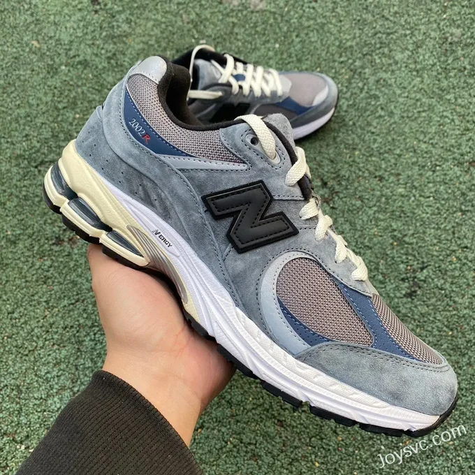 NB 2002R Grey Black Blue JJJJound x New Balance 2002R Retro Running Shoes M2002RU2