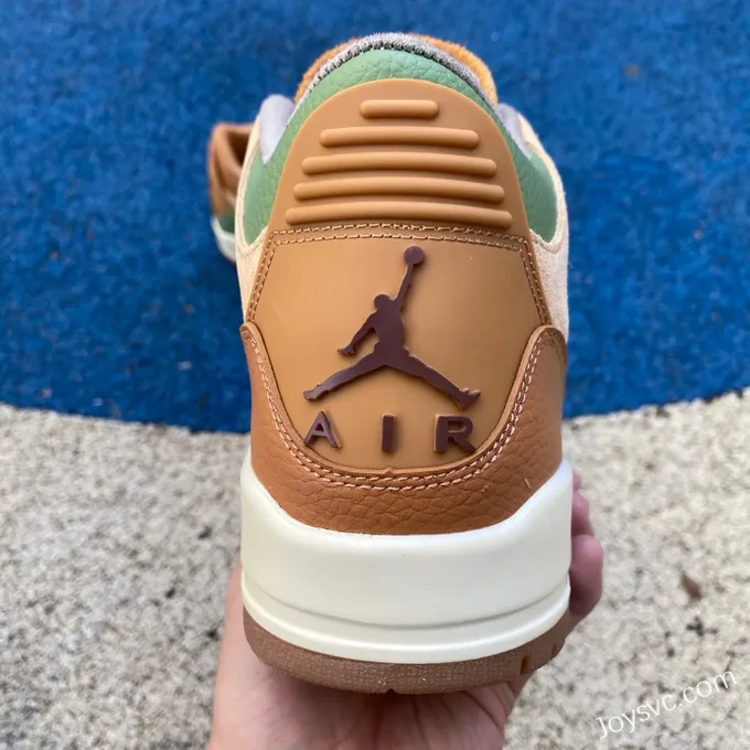 Air Jordan 3 CT8532-160 Brown Green