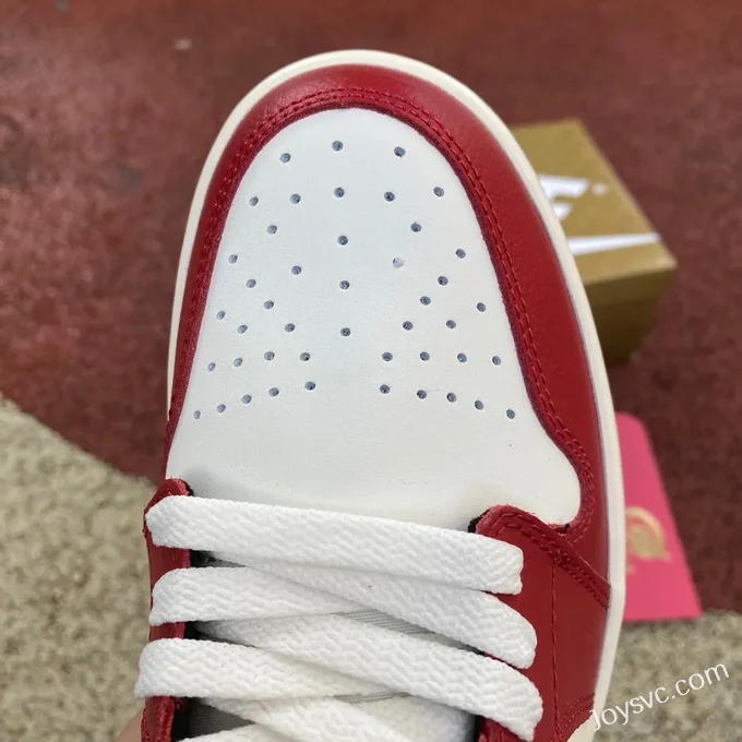 Air Jordan 1 Low FJ5735-100 White Red CNY Dragon Retro