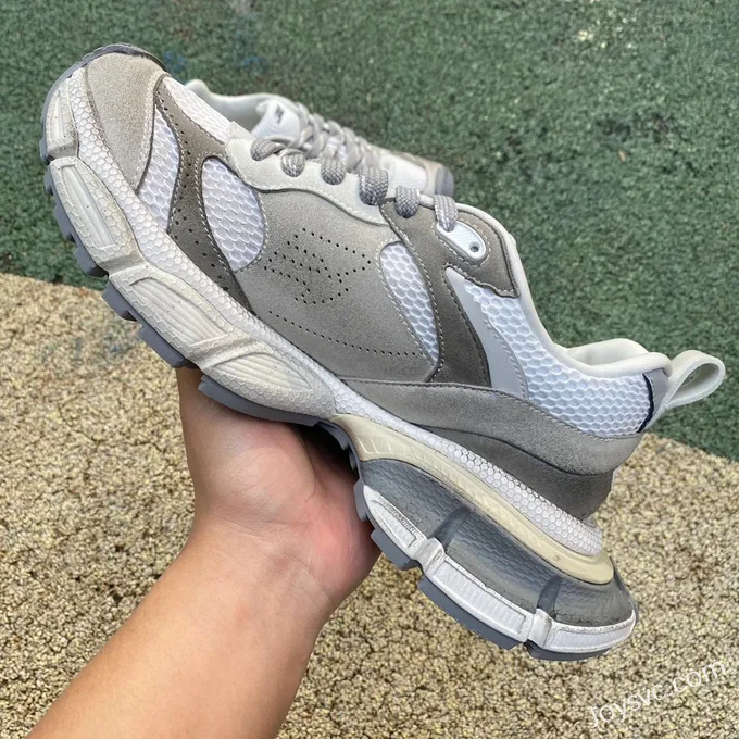 Balenciaga 3XL White Grey Mesh Sneakers