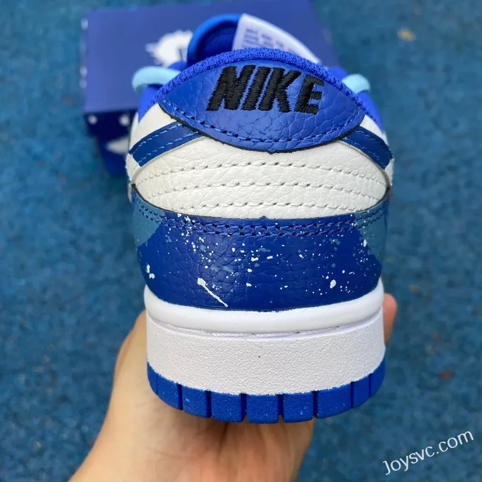 Nike Dunk Low Deconstructed White Blue Red FD9064-110