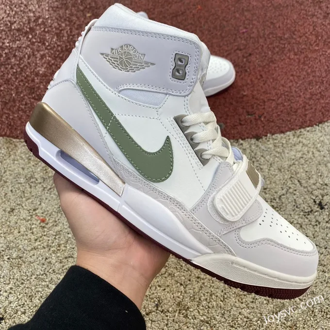 Air Jordan Legacy 312 HF0745-131 White Green Grey