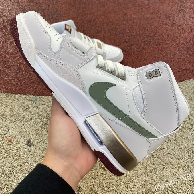 Air Jordan Legacy 312 HF0745-131 White Green Grey