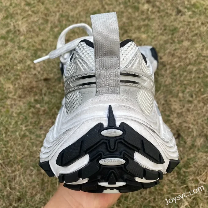 Balenciaga 10XL White Grey Distressed Sneakers