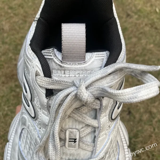 Balenciaga 10XL White Grey Distressed Sneakers