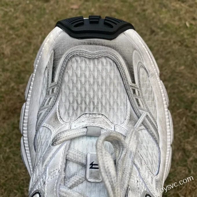 Balenciaga 10XL White Grey Distressed Sneakers