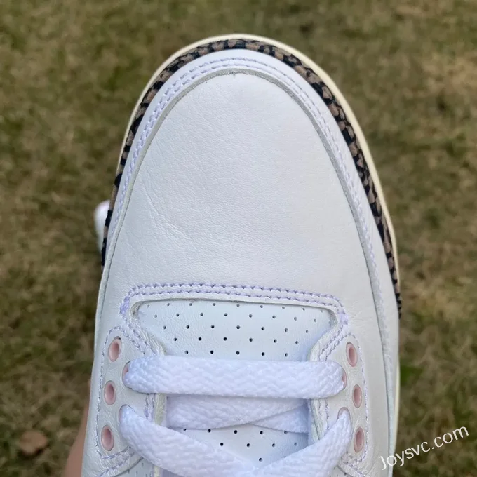 Air Jordan 3 CK9246-102 White Brown Pink