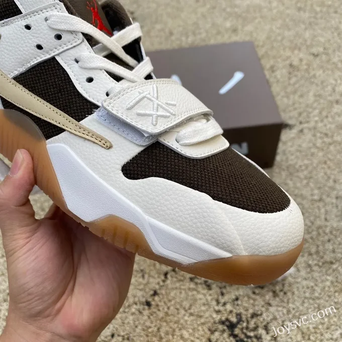 Travis Scott x Jordan Executive The Check FZ8117-100 White Brown